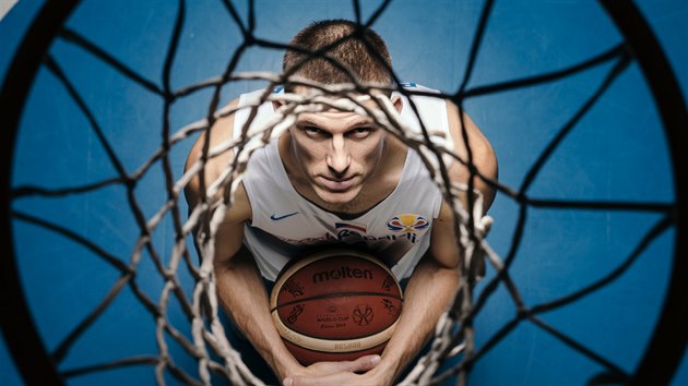 Kapitán eských basketbalist Pavel Pumprla.