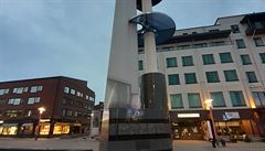 Lordi nám�stí s centálním sloupem-�asomírou