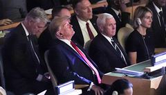 Americký prezident Donald Trump se na summitu za klimatickou akci v New Yorku...