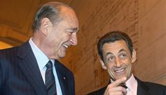 Jacques Chirac a Nicolas Sarkozy.