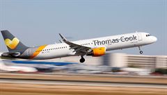 Airbus A321 cestovní kanceláe Thomas Cook