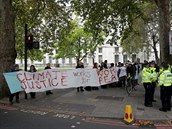 Protesty Londýn.