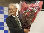 Akira Yoshino, který získal Nobelovu cenu za chemii vývoj lithium-iontových...