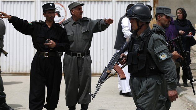 Afghánská policie, ilustraní foto.