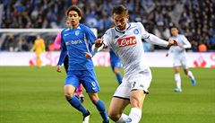 Fabian Ruiz z Neapole v akci.