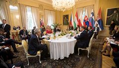 Prezidenti V4 i Slovinska podporuj zalenn Srbska do Evropsk unie, uvedl Zeman