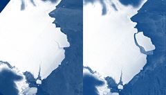 V Antarktidě se odtrhla ledová kra velká jako tři Prahy. S klimatickými změnami to ale nesouvisí