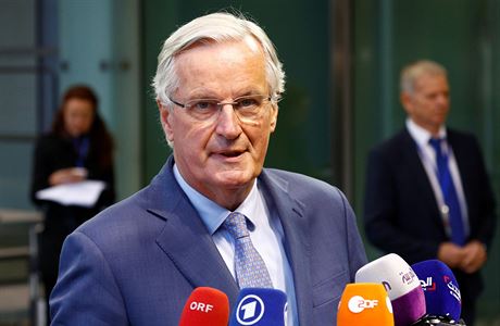 Hlavn vyjednava EU pro brexit Michel Barnier.