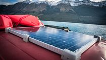 110W solární panel pro dobíjení nástavbové baterie