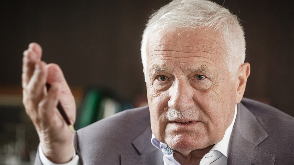 Exprezident Václav Klaus.