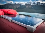 110W solární panel pro dobíjení nástavbové baterie