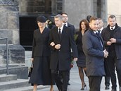 Premiér Andrej Babi s manelkou Monikou
