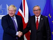 Boris Johnson a Jean-Claude Juncker