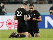 Ragbisté Nového Zélandu se radují z postupu do semifinále.