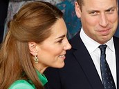 Britský princ William s manelkou Kate na návtv Pákistánu.