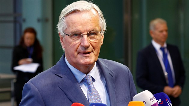 Hlavní vyjednava EU pro brexit Michel Barnier.