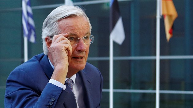 Hlavní vyjednava EU pro brexit Michel Barnier.