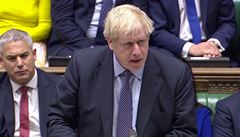 Britský premiér Boris Johnson.