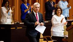 Kubánský prezident Miguel Díaz-Canel