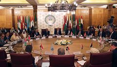 Mimoádné zasedání Ligy arabských stát kvli situaci na severu Sýrie.