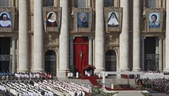 Pape Frantiek v nedli na vatikánském Svatopetrském námstí prohlásil za...