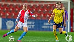 Slávistky nesta�ili na londýnský Arsenal. V Edenu padly 2:5.