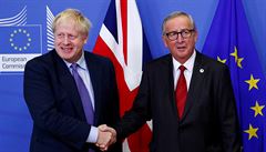 Boris Johnson a Jean-Claude Juncker