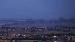 Pohled na hranice Turecka se Sýrií.