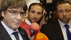 Puigdemont p�i�el na belgickou prokuraturu, zat�en nebyl.
