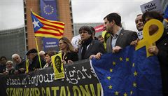 Katalánský expremiér Carles Puigdemont.