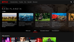 eské rozhraní Netflixu.