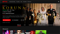 eské rozhraní Netflixu.