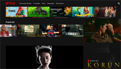 eské rozhraní Netflixu.