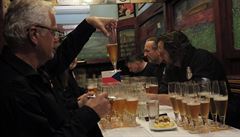 První pivní extraliga - finále degustace o nejlepí eský leák 2019.