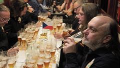 První pivní extraliga - finále degustace o nejlepí eský leák 2019.