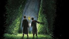 Harry Potter a Cedrik Diggory.