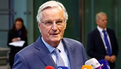 Hlavní vyjednava EU pro brexit Michel Barnier.