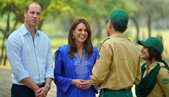 William a Kate zahájili náročnou návštěvu Pákistánu. Hlídá je tisíc policistů, program nebyl zveřejněn