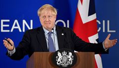 Britský premiér Boris Johnson.