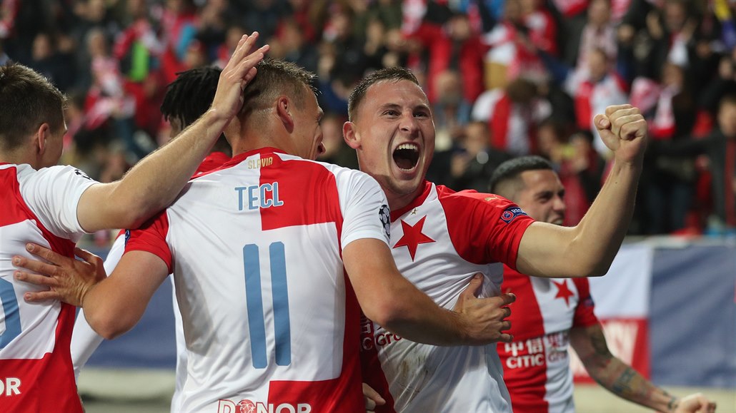 Bude se Slavia radovat z gólu stejn jako doma?