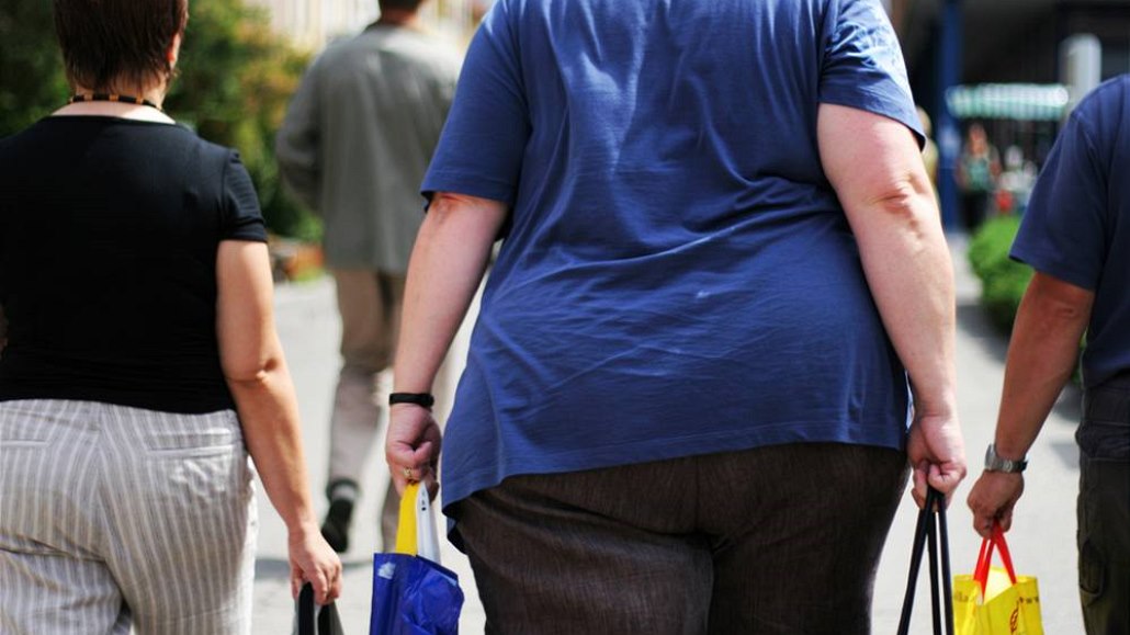 Obezita - ilustrační foto.