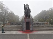 Památník Rudé armády v Ostrav.