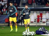 Ani Lionel Messi i Luis Suaréz nechybí v základní sestav Barcelony.