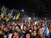 Argentinci ekají na výsledky prezidentských voleb.