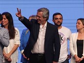 Fernández porazil ve volbách souasného prezidenta Macriho.