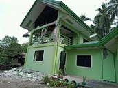 Ostrov Mindanao na jihu Filipn v ter postihlo zemtesen o sle 6,6 stupn.