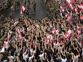 Policie a armáda se Libanonu snaí uklidnit situaci