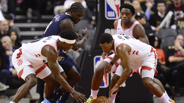Toronto Raptors ovládlo duel s New Orleans po prodlou�ení.