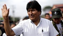 Morales zejm uhjil mandt u v prvnm kole prezidentskch voleb. V Bolvii vypukly nepokoje