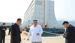 Severokorejský vůdce Kim Čong-un v letovisku v Diamantových horách. (nedatované... | na serveru Lidovky.cz | aktuální zprávy